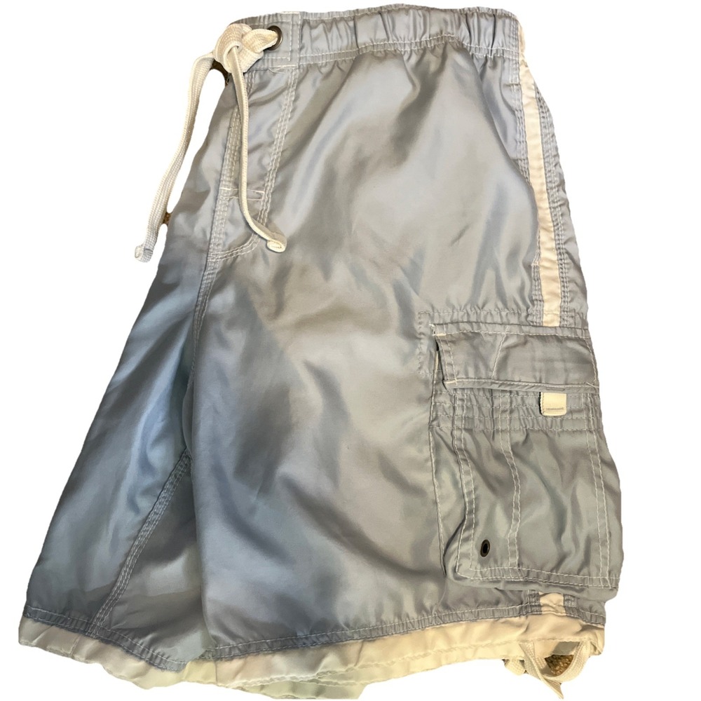 Vintage No Boundaries Shorts With Liner Blue Size L (36/38)